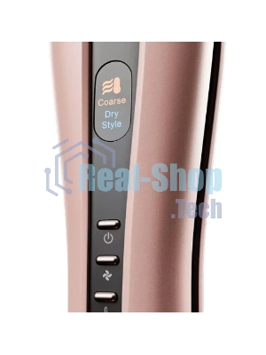 Фен-выпрямитель для волос Haier HHS-605 розовый, 210 °C, 4 режима