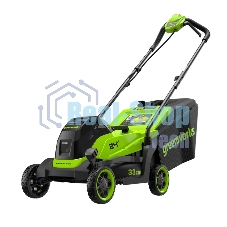 Газонокосилка аккумуляторная GreenWorks GD24LM331, 24 В, 0 Ач Газонокосилка аккумуляторная GreenWorks GD24LM331, 24 В, 0 Ач