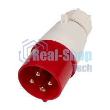 Вилка переносная PPC 014 3P+PE 16A 380V IP44 Jazzway