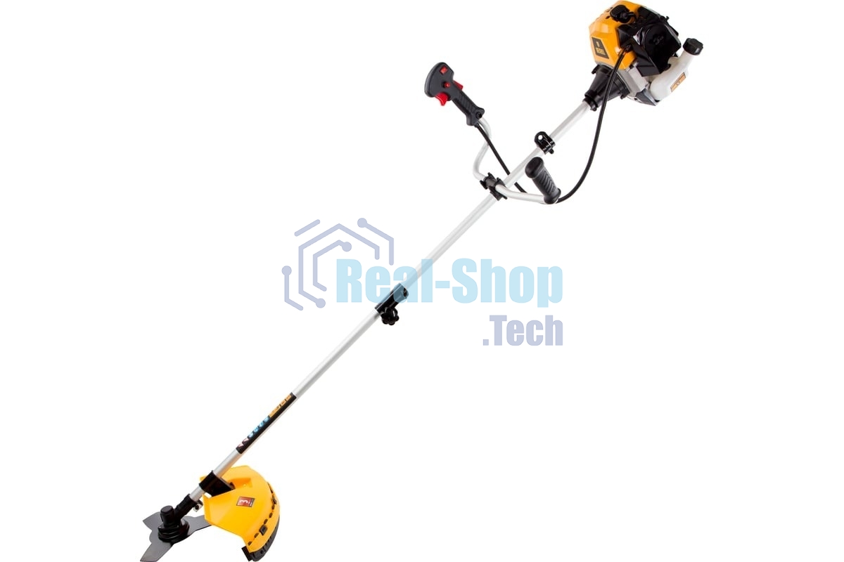 Триммер бензиновый Denzel DR-43S, 43 см3, разъемная штанга, состоит из 2 частей