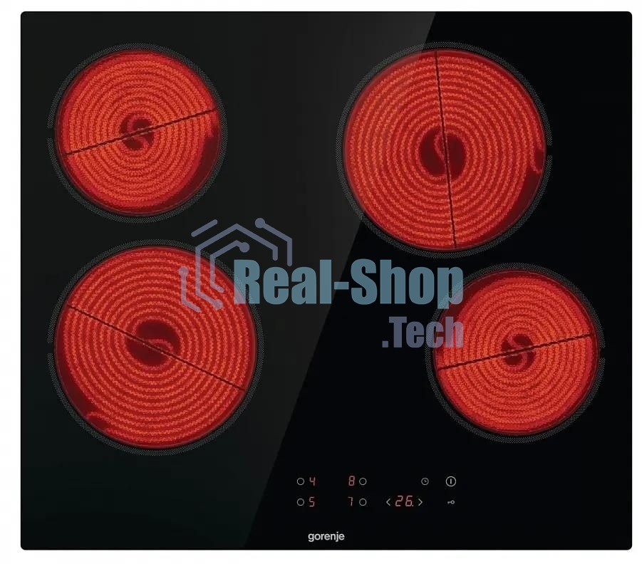Варочная панель Gorenje ECT64BSCE черный