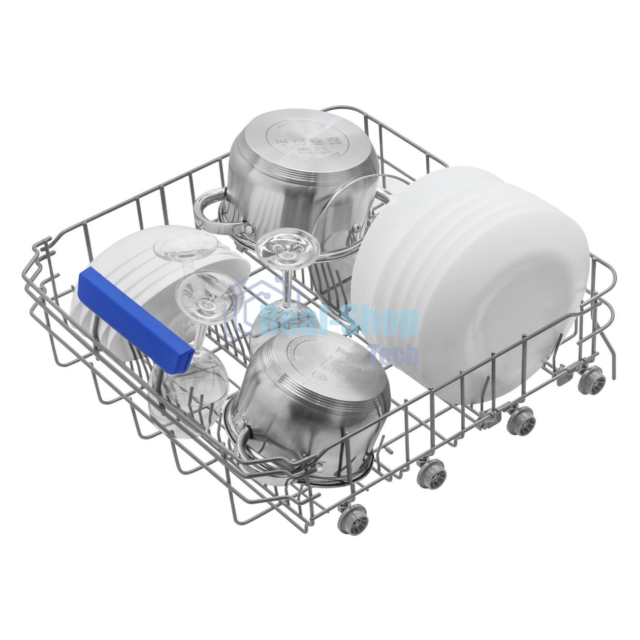 Встраиваемая посудомоечная машина Meferi MDW6073 Comfort, нержавеющая сталь, 59.8 см, 14 компл., 47 дБ, класс A