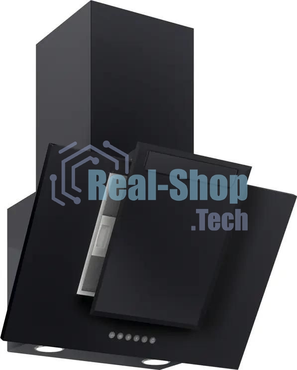 Вытяжка каминная Elikor Рубин Базис S4 60П-700-Э4Д антрацит, 60 см, 700 куб. м/ч, 52 дБ