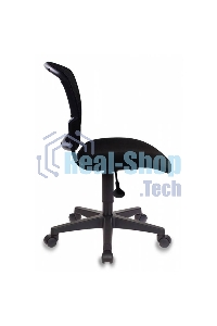 Кресло компьютерное Бюрократ CH-296NX/15-21 черный, сиденье черный 15-21, спинка сетка