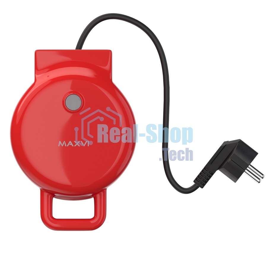 Вафельница для венских вафель Maxvi SM552P красный