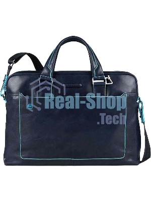 Сумка для ноутбука Piquadro Blue Square CA3335B2/BLU2 синий натур.кожа