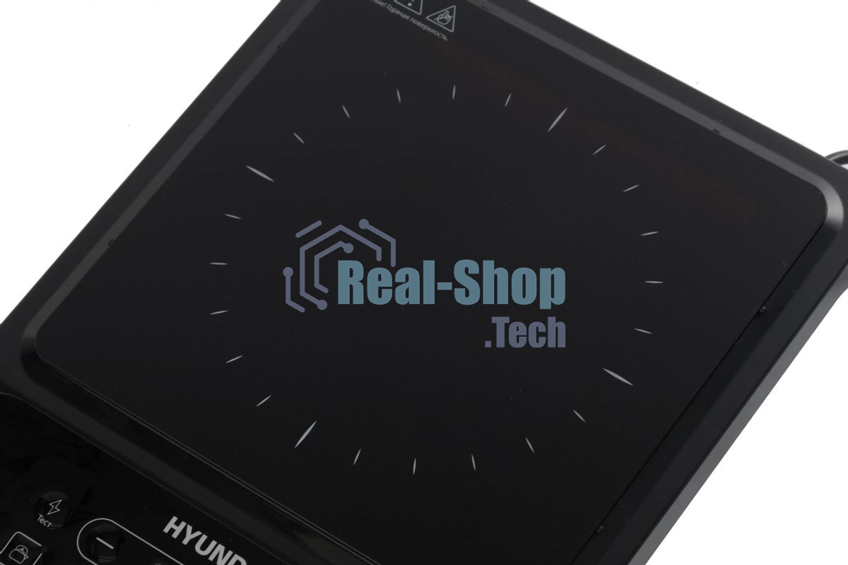 Плита настольная электрическая Hyundai HYC-0101 черный эмаль (настольная)