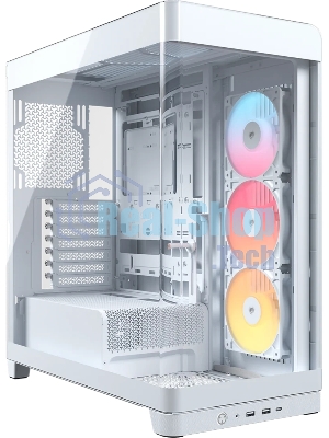Корпус Corsair 4500X RS-R ARGB White, Midi-Tower, белый, 3 x 120 мм