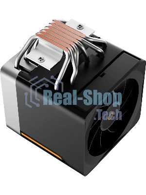Кулер для процессора CPU Cooler Ocypus Delta A62 EX BK Digital (250W, 4-pin PWM, LED temp., 160mm, Al/Cu, 6x6mm, 2x120mm, 70CFM, 31dBA, 1800RPM, S: 1851/1700/1200/115X, AM5/AM4, black)