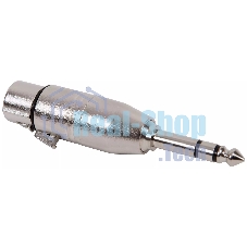 Переходник аудио FORCE CFA-015XLR (F) 3-pin на 1/4