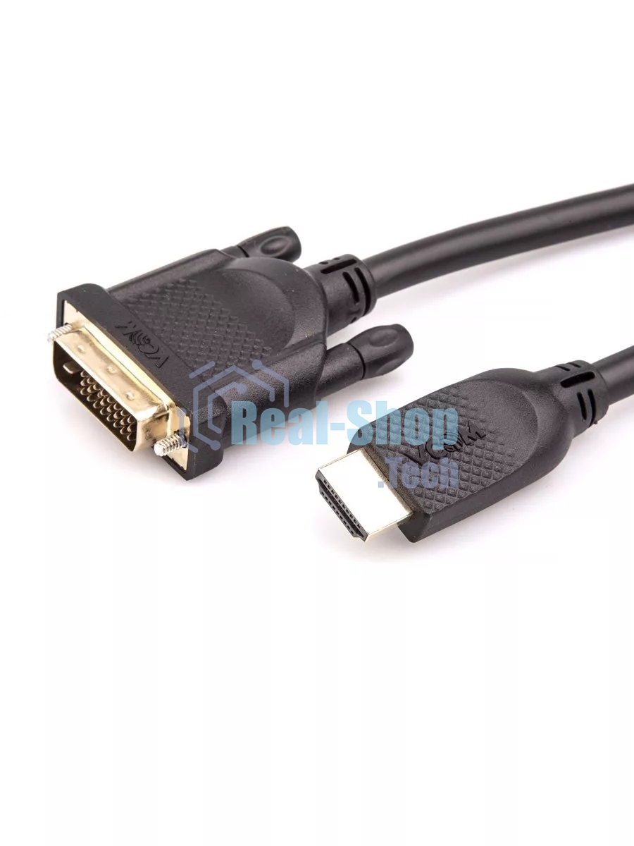 Кабель HDMI-DVI 1.5M CG484G-1.5M VCOM