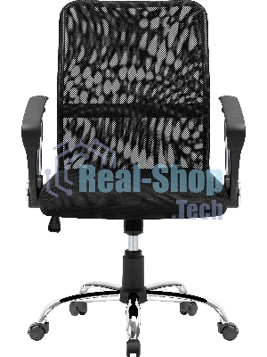 Кресло Defender RIVELLON черный, сетка, 110 кг, механизм качания