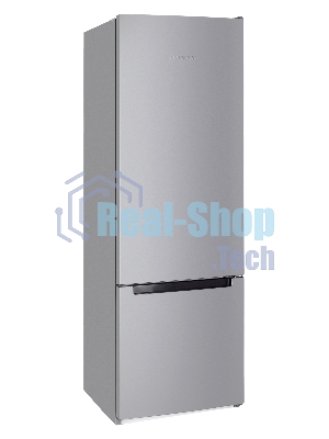 Холодильник Nordfrost NRB 124 S серый двухкамерный 238/70 л морозилка снизу