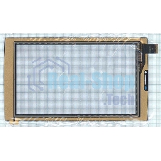 Сенсорное стекло (тачскрин) Micromax Canvas Tab P480. черное