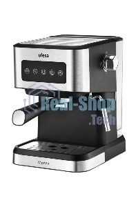 Кофеварка рожковая Ufesa MONZA черный/серебристый, исп. кофе - молотый, 1.5 л, 1050 Вт, 20 бар