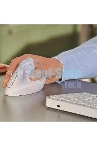 Мышь беспроводная Logitech Lift белый, 4000 dpi, радиоканал, Bluetooth, USB, кнопки - 6