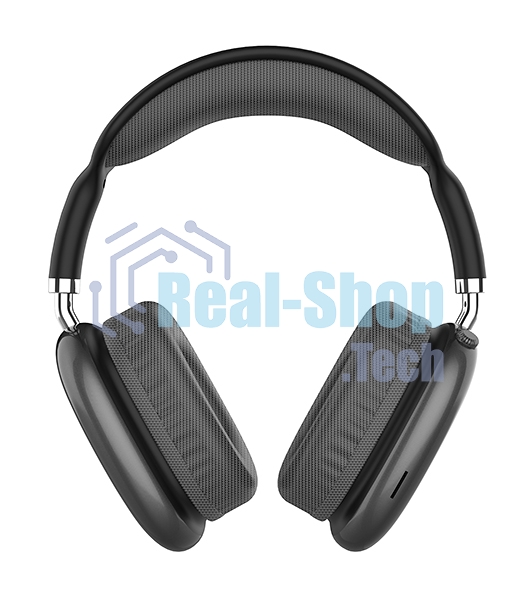 Гарнитура Bluetooth QUMO Emotion (ВТ 0091) MicroSD AUX накладная Bluetooth 5.3 360 мА 10ч черный