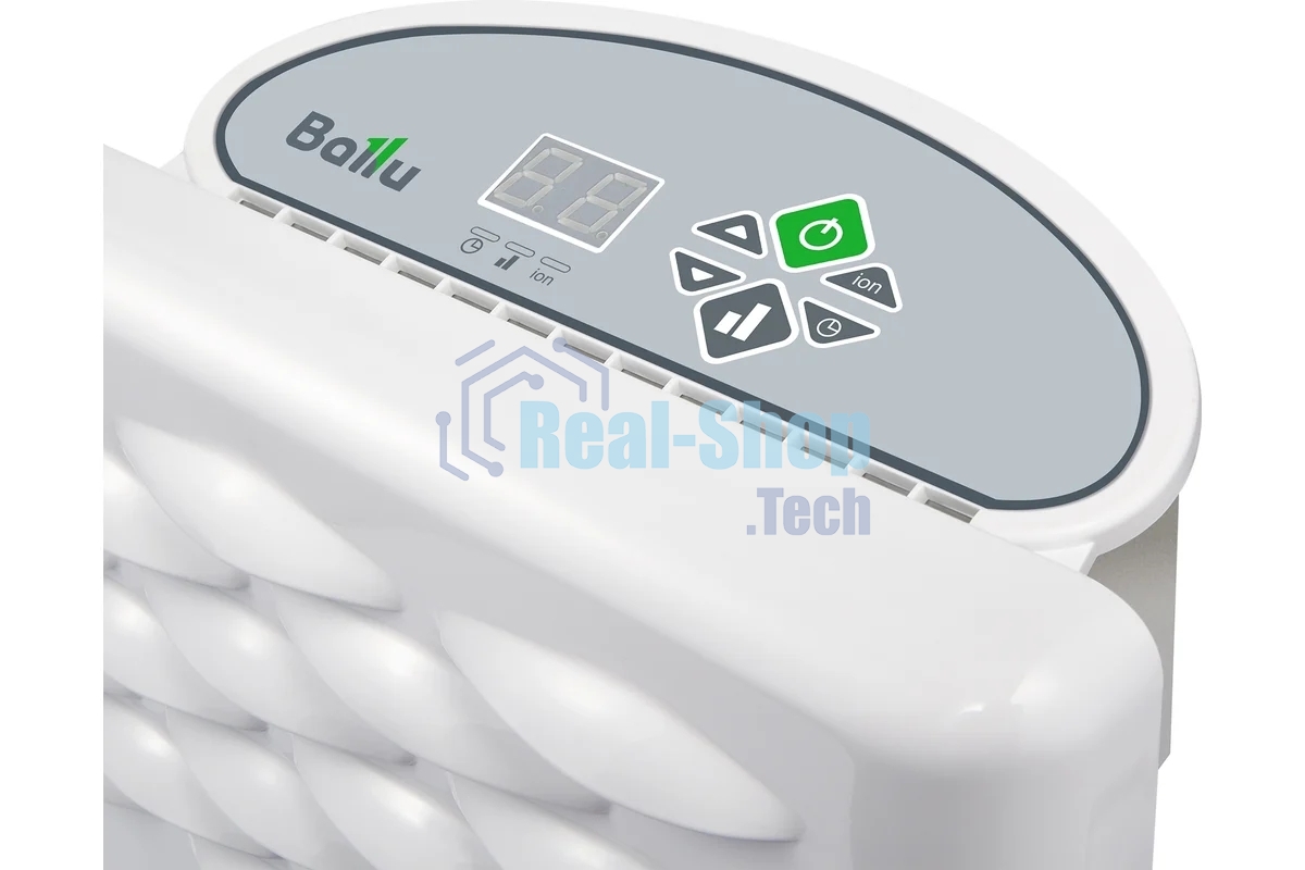 Конвектор Ballu Ettore BEC/ETER-1000 белый, 1000 Вт, 15 м2, термостат, дисплей