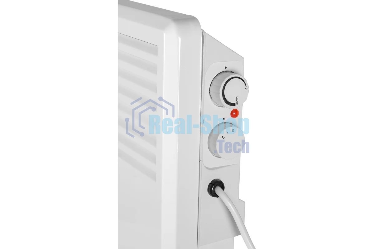 Конвектор Eurolux ОК-EU-2000 белый, 2000 Вт, 25 м2, термостат