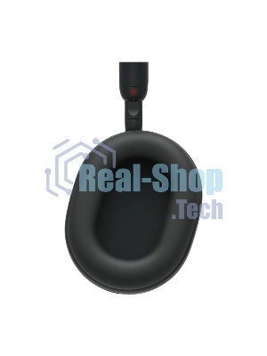 Беспроводные/проводные наушники Sony WH-1000XM5 черный, полноразмерные, Bluetooth + проводной, активное шумоподавление, до 30 ч