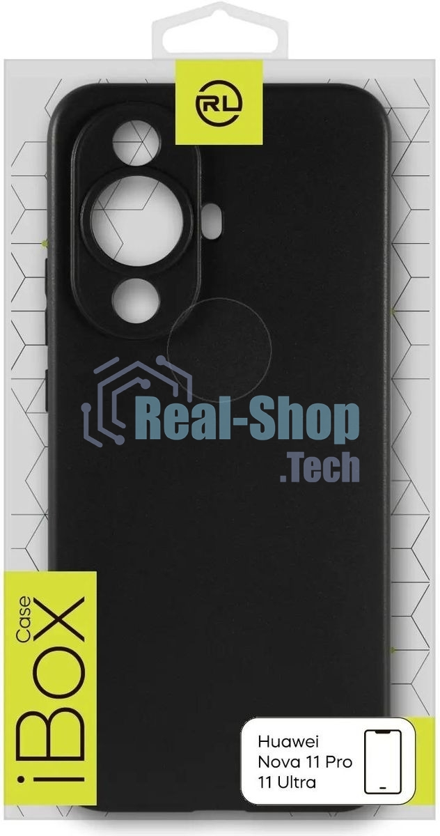 Чехол (клип-кейс) Redline для Huawei Nova 11 Pro/11 Ultra iBox Case черный (УТ000036189)