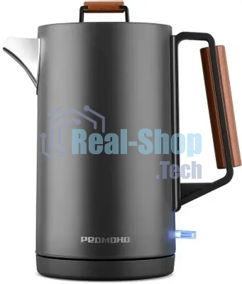 Чайник электрический Redmond KM236 1.7 л, 2200 Вт, серый