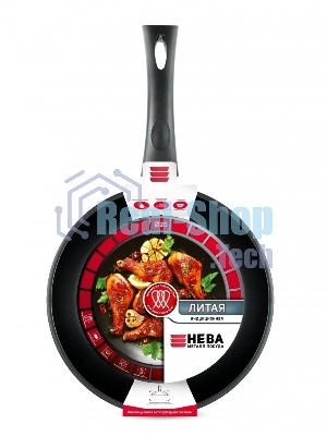 Сковорода НЕВА МЕТАЛЛ ПОСУДА L08120i 20 литая Индукция н/р