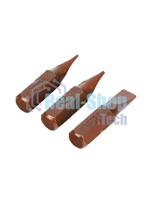 Бита EDGE by PATRIOT SL 5.0 мм, сталь S2, длина 25 мм, 3шт в блистере