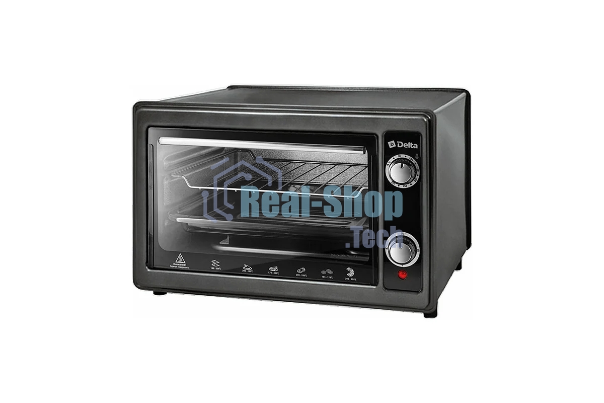 Мини-печь Delta D-0122 черная