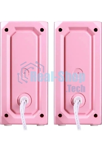 Акустическая система 2.0 REDRAGON 71776 Anvil, 5 Вт, RGb, USB/3.5мм розовый