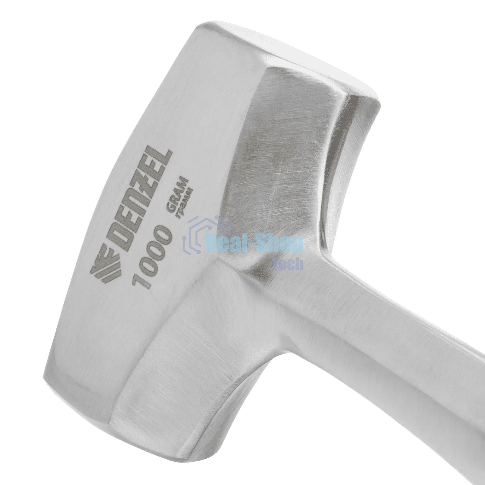 Кувалда Denzel 1 кг, цельнометаллическая, двухкомпонентная рукоятка