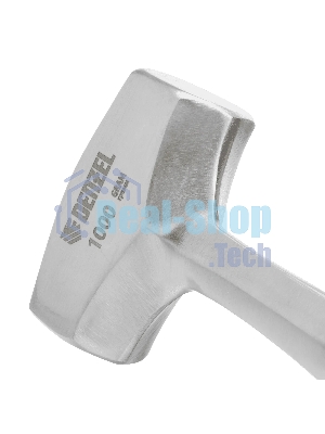 Кувалда Denzel 1 кг, цельнометаллическая, двухкомпонентная рукоятка