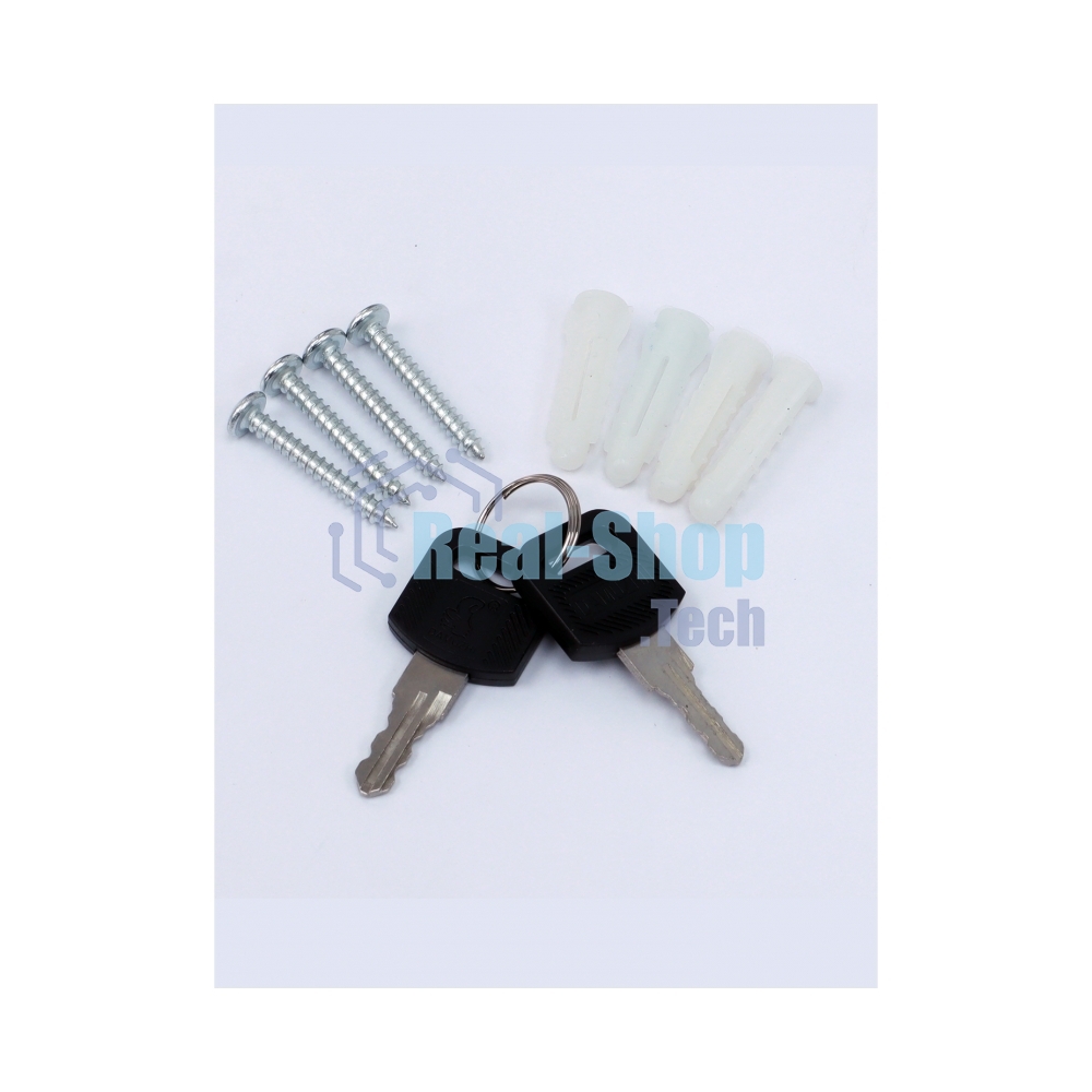 Диспенсер бумажных полотенец Puff 5615, хром мат., антивандальный с ключом