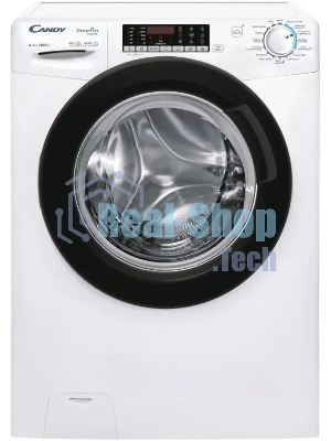 Стиральная машина Candy Smart Pro Inverter CSOW43 646TWMB-07 белый, загрузка фронтальная 6 кг, 1300 об/мин, класс B