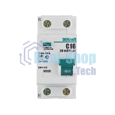 Выключатель автоматический дифференциального тока 2мод. DeKraft 16003DEK