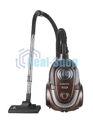 Пылесос Eurostek EVC-4513 коричневый, 500/2800 Вт, уборка сухая, пылесборник контейнер 3 л