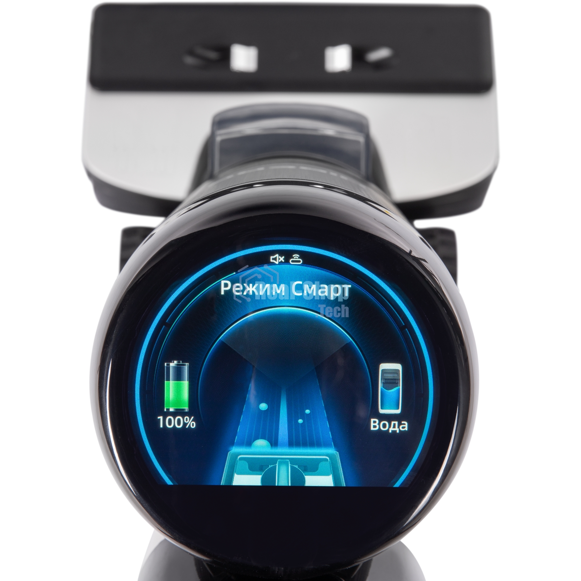 Пылесос моющий HIBERG i -SPACE, питание от аккумулятора, 150 Вт, уборка влажная, пылесборник 0.5 л, работа от АКБ max 40 мин