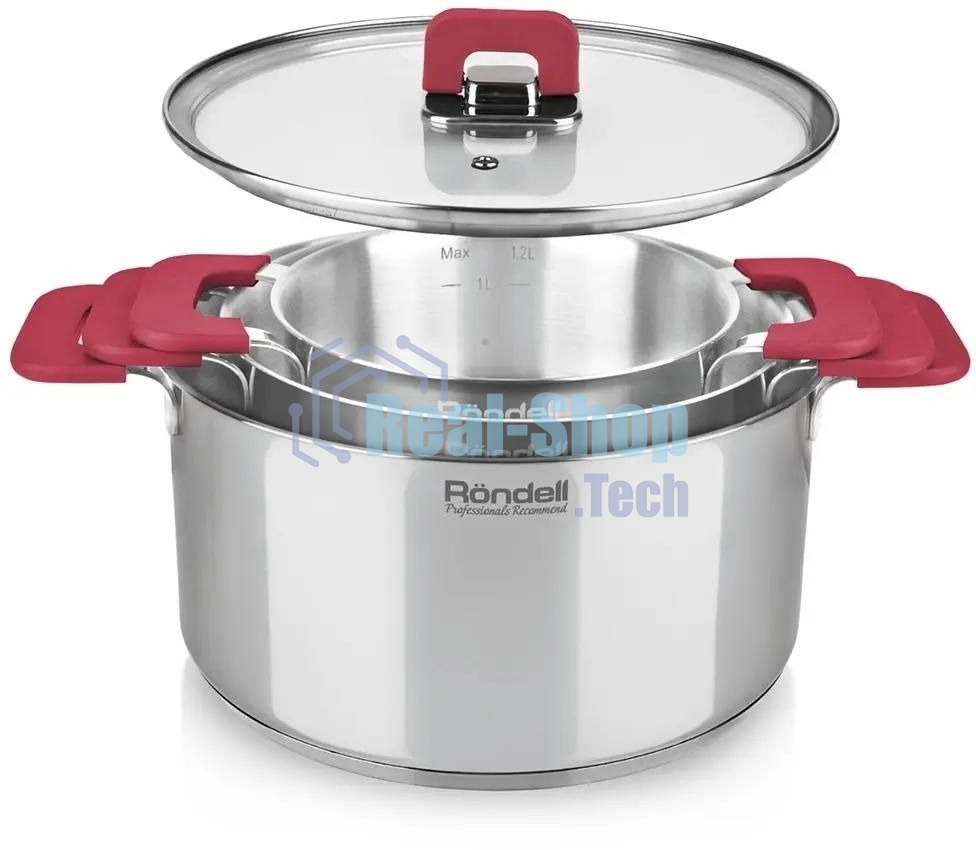 Набор посуды 10 предм Rondell Savvy RDS-1189