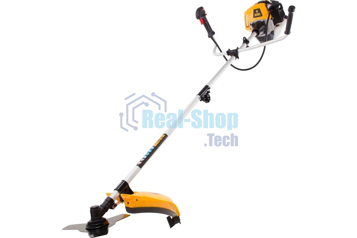 Триммер бензиновый Denzel DR-43S, 43 см3, разъемная штанга, состоит из 2 частей