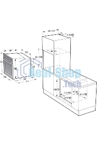 Духовой шкаф электрический Gorenje BOS67372CLB черный