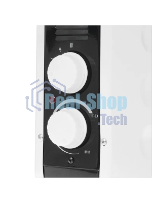 Конвектор Centek CT-6125 белый/черный, 750/1250/2000 Вт, 25 м2, механический термостат