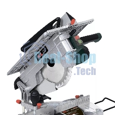 Профессиональная торцовочная пила KLPRO KLGK1512 (1900Вт, 4500об/мин, 255мм, диск по дереву в комплекте)