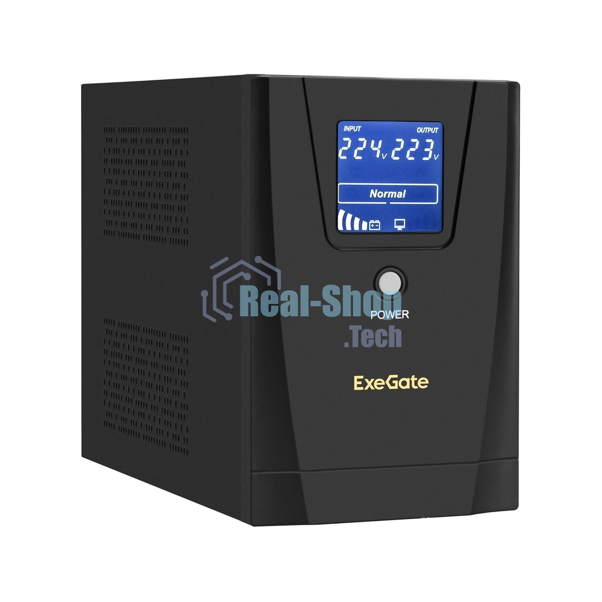 Источник бесперебойного питания ExeGate EX292804RUS SpecialPro Smart LLB-1600.LCD.AVR.2SH.3C13.USB / 1600 ВА / 950 Вт / 2 x CEE 7 (евророзетка), 3 x IEC 320 C13