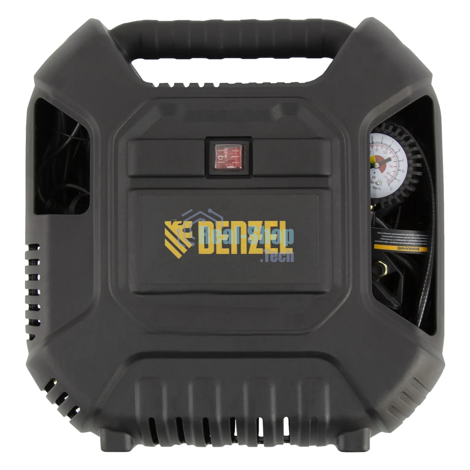 Компрессор воздушный Denzel DL1100 1,1 кВт, 180 л/мин, с набором аксессуаров