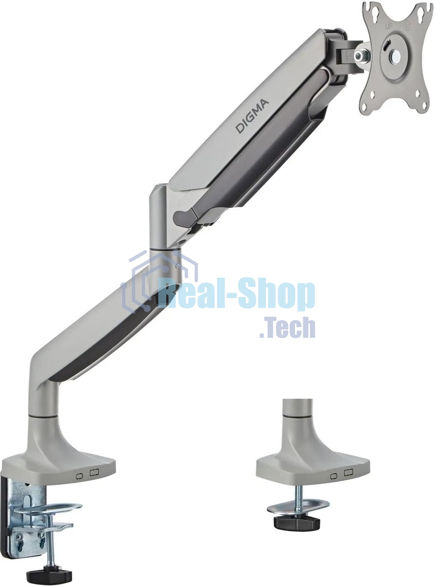 Кронштейн для мониторов ЖК Digma D-MM301 серый 17