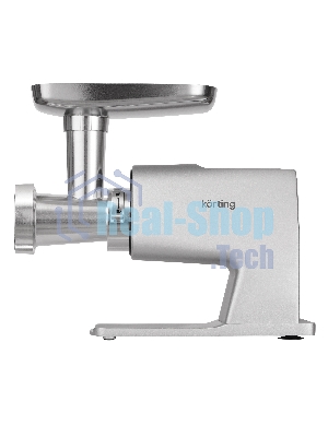 Мясорубка электрическая Korting KMG 0604 X серебристый, 2500 Вт, 3.5 кг/мин, реверс, защита от перегрузки, насадки - 6