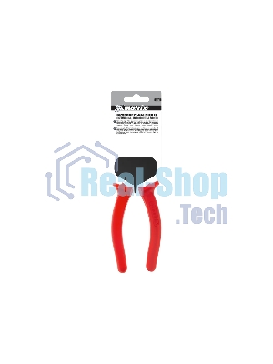 Длинногубцы Matrix 17496 econom 200 мм, изогнутые, шлифованные пластмассовые рукоятки