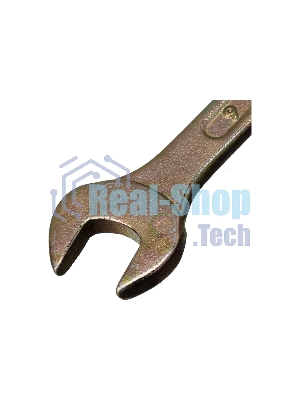 Ключ рожковый Сибртех 14302 8 х 9 мм, желтый цинк