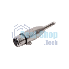 Переходник аудио FORCE CFA-015XLR (F) 3-pin на 1/4