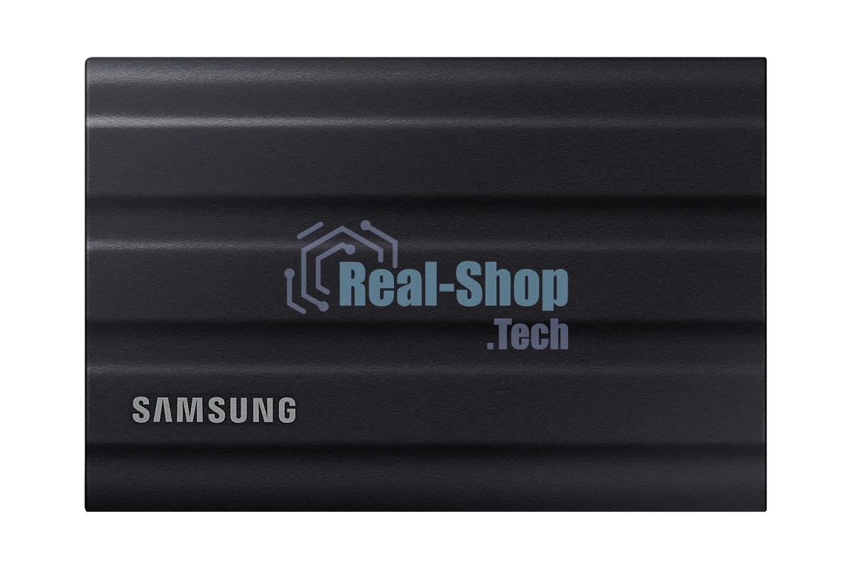Внешний SSD Samsung T7 Shield, 1TB, USB 3.2 Gen 2 Type-C, R/W 1050/1000, черный